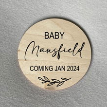 Load image into Gallery viewer, Personalised Announcement Disc - Gifts &amp; Design Co
