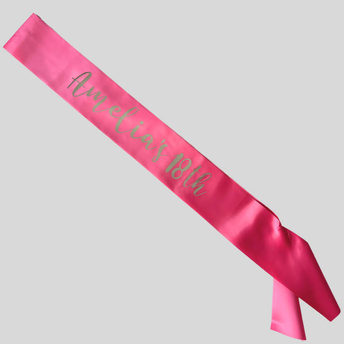 Customised Sash - Gifts & Design Co