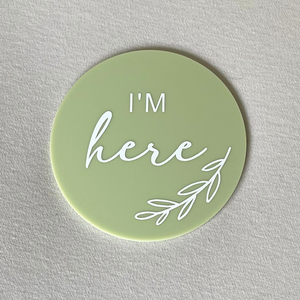 I'm Here Leaf - Gifts & Design Co