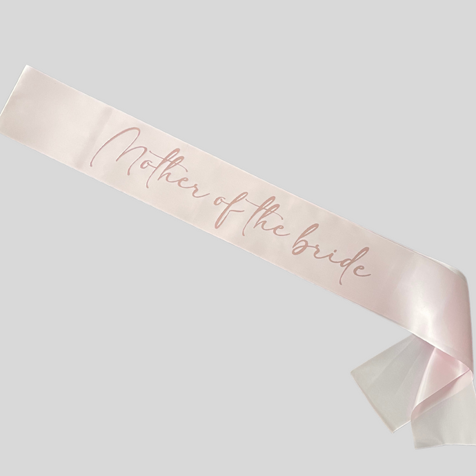 Mother of the bride Sash - Gifts & Design Co
