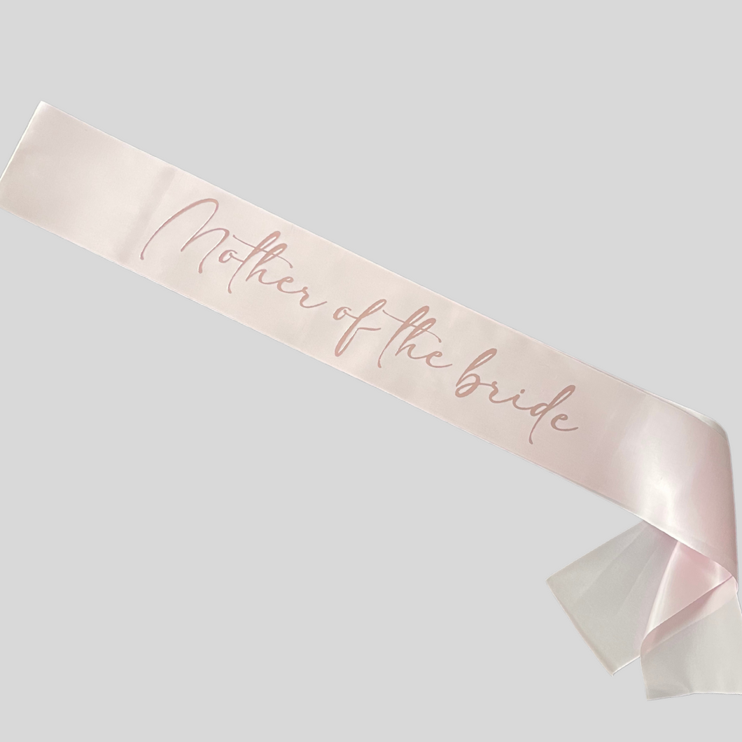 Mother of the bride Sash - Gifts & Design Co