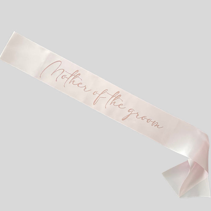 Mother of the groom Sash - Gifts & Design Co