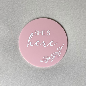 She's Here - Gifts & Design Co