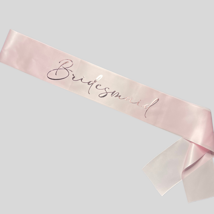 Bridesmaid Sash - Gifts & Design Co