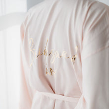 Load image into Gallery viewer, PERSONALISED BRIDAL ROBE WITH NAME
