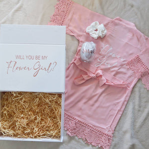 FLOWER GIRL PROPOSAL BOX - Gifts & Design Co