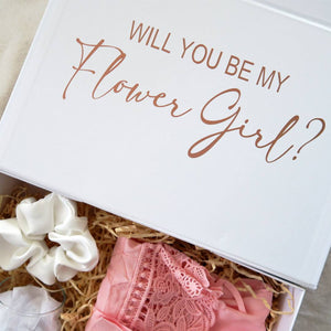 FLOWER GIRL PROPOSAL BOX - Gifts & Design Co