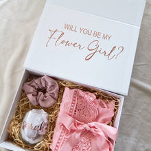 Load image into Gallery viewer, FLOWER GIRL PROPOSAL BOX - Gifts &amp; Design Co
