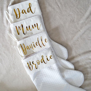 LUXE CHRISTMAS STOCKING - Gifts & Design Co
