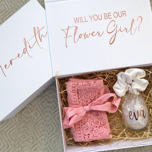 FLOWER GIRL PROPOSAL BOX - Gifts & Design Co