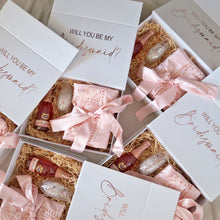 Load image into Gallery viewer, THE ESSENTIALS BRIDESMAID PROPOSAL BOX - Gifts &amp; Design Co
