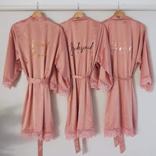 Load image into Gallery viewer, PERSONALISED BRIDAL ROBE - Gifts &amp; Design Co
