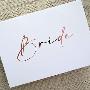 THE ESSENTIALS BRIDE TO BE - Gifts & Design Co