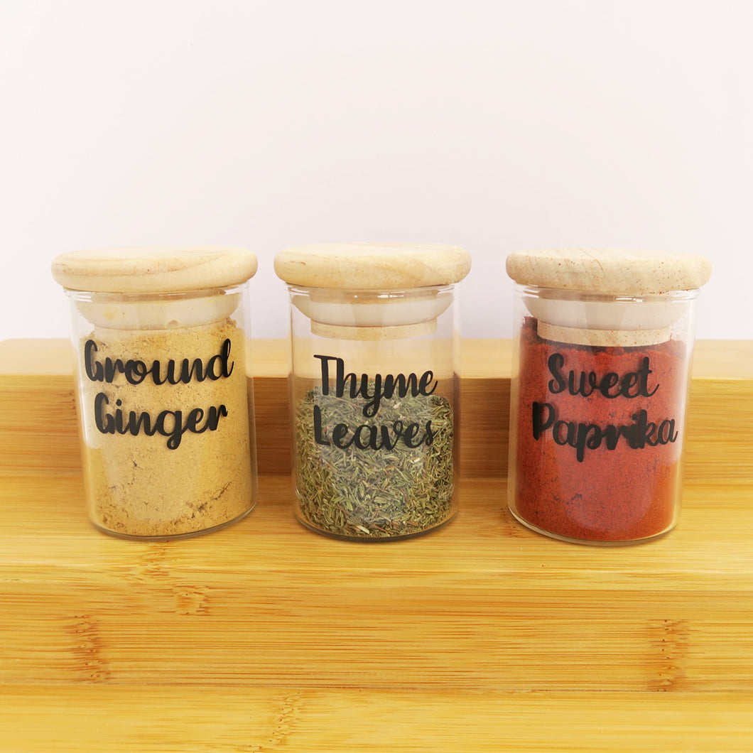 SPICE JAR LABELS - Gifts & Design Co